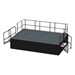 12-Person Rectangle Stage Package w/ Carpet Deck (12' L x 8' D)
