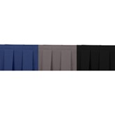 Box Pleat Stage Skirting