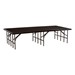 Single-Height Portable Stage & Seated Riser Section w/ Carpet Deck