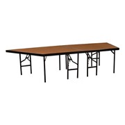 Pie-Shaped Riser Unit w/ Hardboard Deck