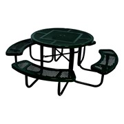 Round Heavy-Duty Picnic Table
