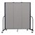 6' H Vinyl Freestanding Portable Partition - 3 Panels (5' 9" L) - Granite