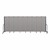 6' H Vinyl Freestanding Portable Partition - 9 Panels (16' 9" L) - Granite