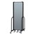 6' 8" H Vinyl Freestanding Portable Partition - Closed