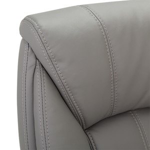 Executive Chair w/ Flip-Up Arms - Stitching