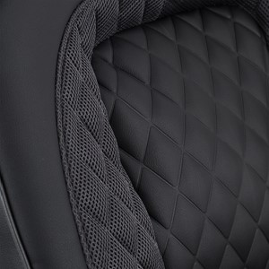 Ergonomic, high-back seat
