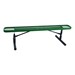 Heavy-Duty Park Bench w/o Back - Diamond Expanded - (6' L)