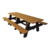Greenspace Series A-Frame Recycled Plastic Picnic Table