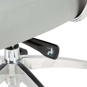 Premium Mid Back Contemporary Executive Office Chair - Seat Lock