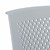 Chrome Sled Base Stack Chair w/ Perforated Seatback - Back Detail