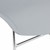 Chrome Sled Base Stack Chair w/ Perforated Seatback - Seat Detail