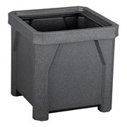 Granite Color Square Commercial Planter