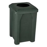 Square Plastic Recycling Bin w/ Liner