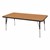 Rectangle Adjustable-Height Activity Table (24" W x 60" L)