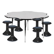 Flower Activity Table & Active Learning Stool Set