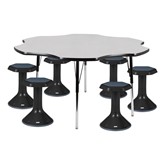 Flower Activity Table & Active Learning Stool Set