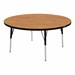 Round Adjustable-Height Activity Table