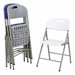 Heavy-Duty Indoor/Outdoor Blow-Molded Folding Chair