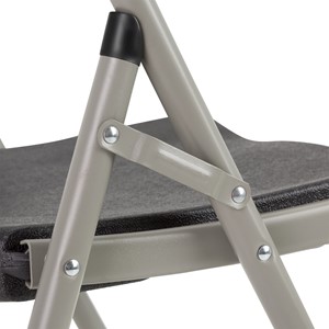 Heavy-Duty Indoor/Outdoor Blow-Molded Folding Chair - Brace