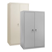 Heavy-Duty Storage Cabinet w/ Fixed Shelves