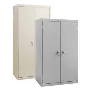 Heavy Duty Storage Cabinets w/ Fixed Shelves