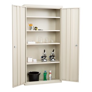 Heavy Duty Storage Cabinet w/ Fixed Shelves (36" W x 18" D x 72" H)