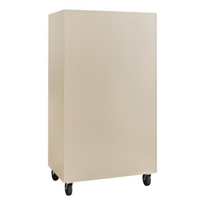 Heavy Duty Double-Door Rolling Storage Cabinet - Back