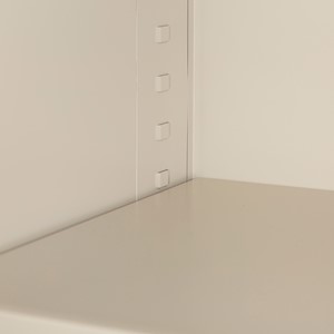 Heavy Duty Double-Door Mobile Rolling Cabinet - Shelving