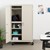 Heavy Duty Double-Door Rolling Storage Cabinet