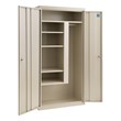 Heavy-Duty Steel Combination Cabinet (36" W x 21" D x 72" H)