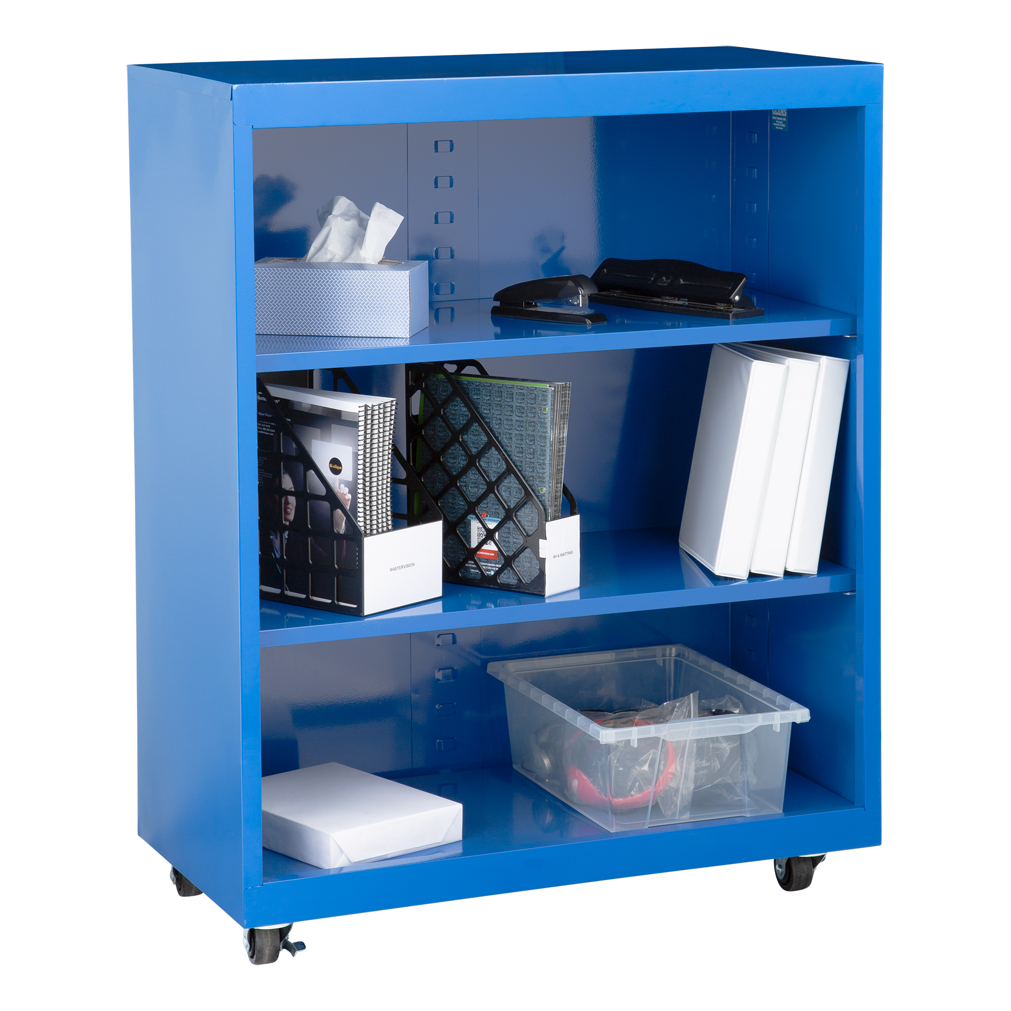 Heavy Duty Mobile Bookcase (45" H)