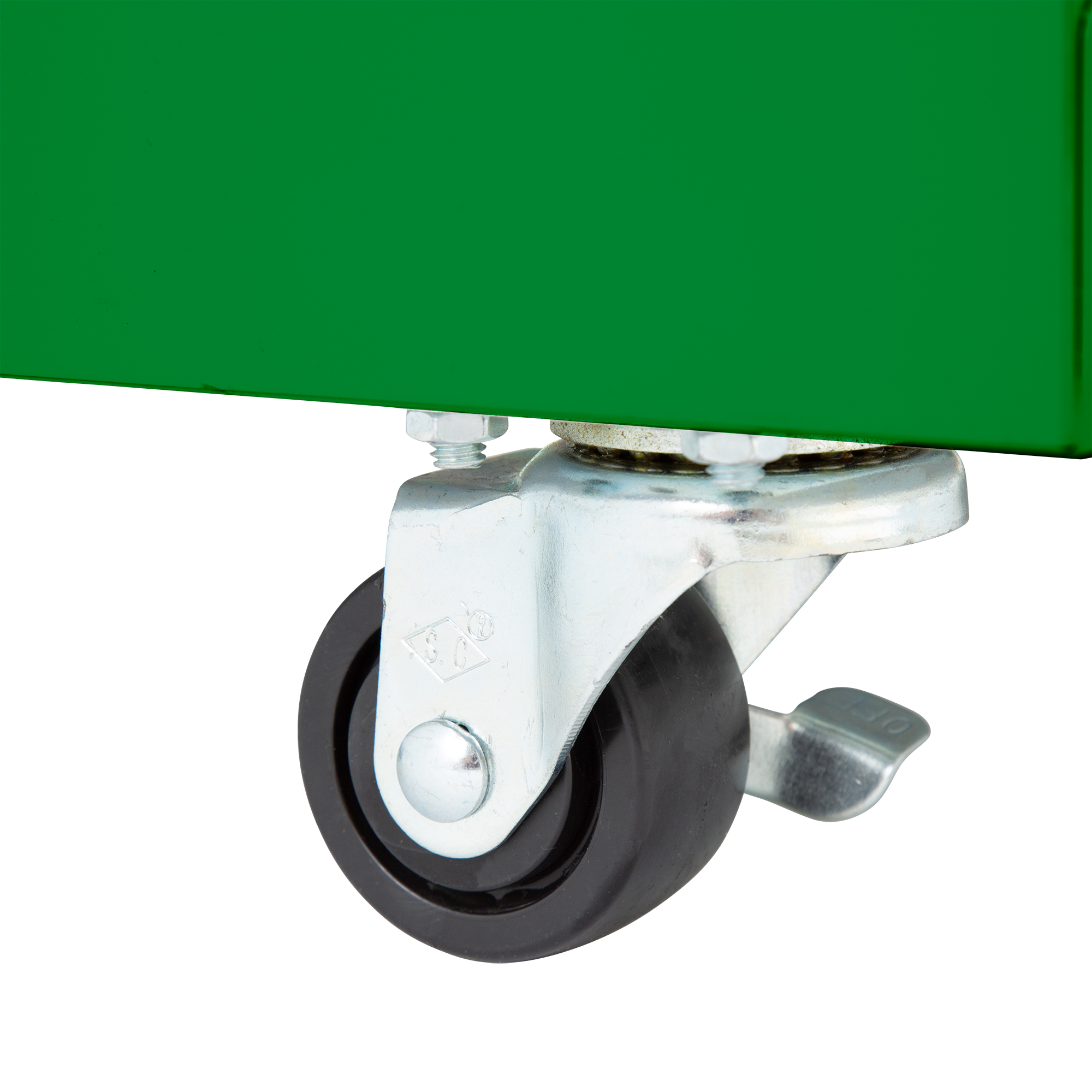 Heavy Duty Mobile Bookcase - Locking Caster
