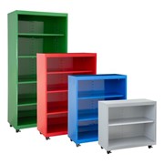 Heavy-Duty Mobile Bookcase