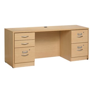 Norwood Series Double-Pedestal Desk
