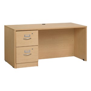 Norwood Series Single-Pedestal Desk – File/File Pedestal