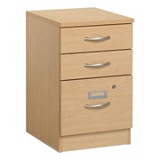 Norwood Series Three-Drawer File Pedestal