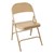 6600 Series Steel Folding Chair - Beige