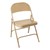 6600 Series Steel Folding Chair - Beige