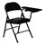 6600 Series Heavy-Duty, Vinyl-Padded Folding Chair w/ Tablet Arm