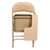 6600 Series Heavy-Duty, Vinyl-Padded Folding Chair w/ Tablet Arm - Left Handed - Shown folded