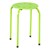 Assorted Color Plastic Stack Stool - Green