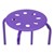Assorted Color Plastic Stack Stool