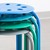 Assorted Contemporary Color Plastic Stack Stool