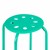 Assorted Contemporary Color Plastic Stack Stool - Seat