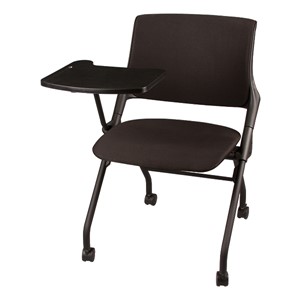 Upholstered Tablet Arm Nesting Chair