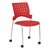 Ballard Mobile Plastic Stack Chair - Red