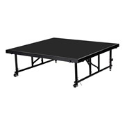 Adjustable-Height Portable Stage w/ Poly Deck