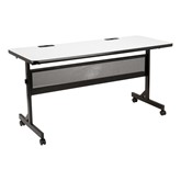 Merit Series III Whiteboard Flip Top Training Table - Rectangle