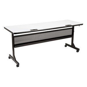 Merit Series III Whiteboard Flip Top Training Table (24" W x 72" L)
