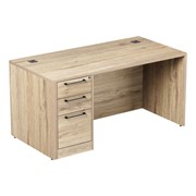 Intuition Series Single Pedestal Desk